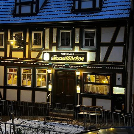 Gaststaette Braustuebchen Hotel Schlitz Buitenkant foto