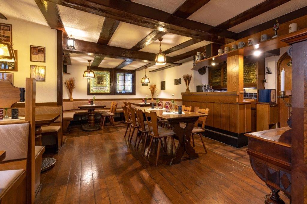 Gaststaette Braustuebchen Hotel Schlitz Buitenkant foto