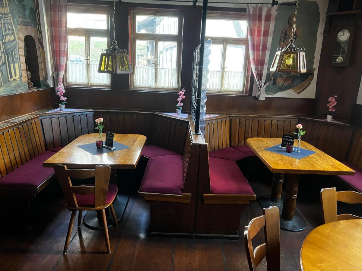 Gaststaette Braustuebchen Hotel Schlitz Buitenkant foto