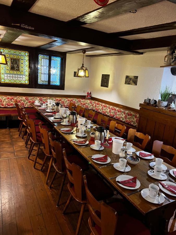 Gaststaette Braustuebchen Hotel Schlitz Buitenkant foto